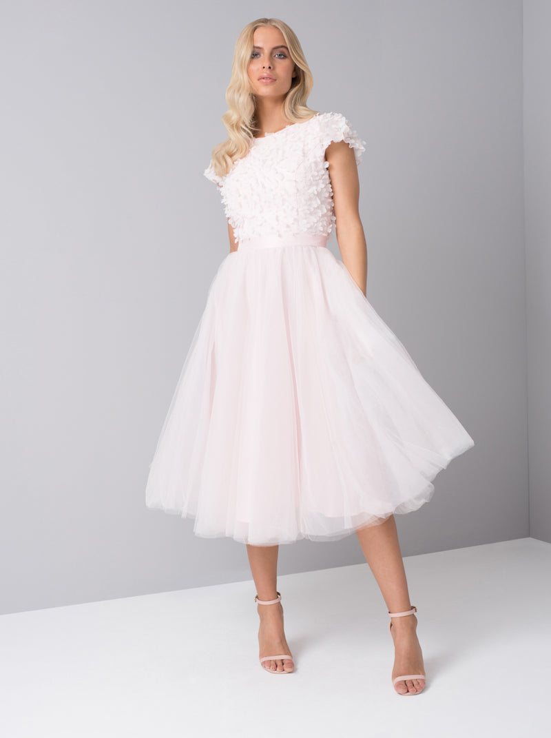 Chi Chi Marinela Dress - Pink Prom Dresses – Glitzy Angel