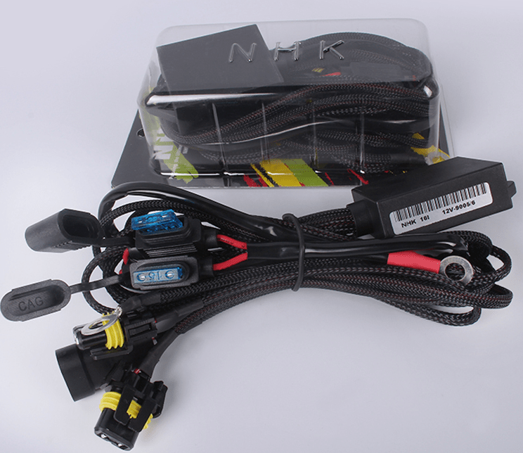 MotoControl Bi-Xenon: 9007/9004 Hi/Lo Relay Wire Harness H80