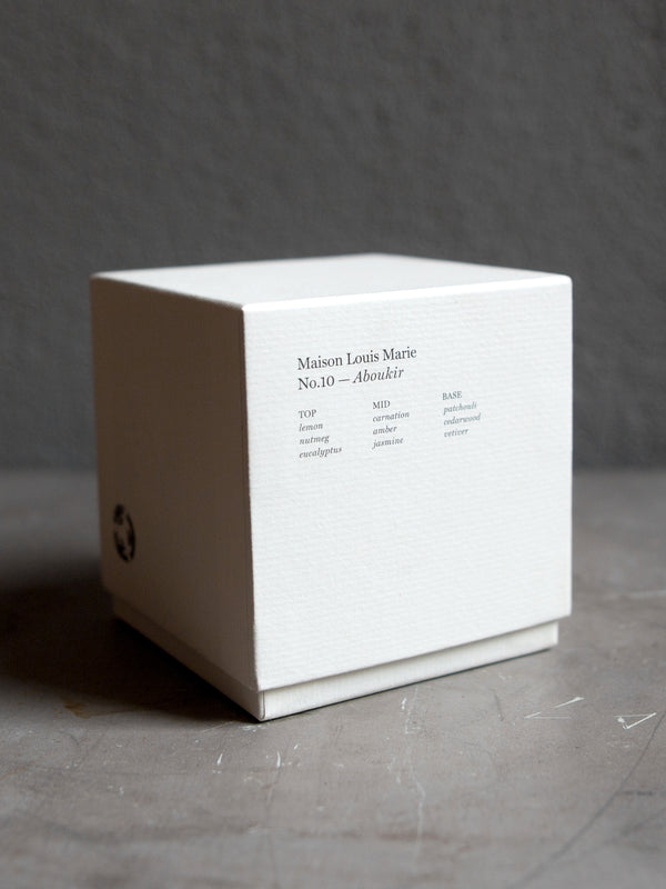 Maison Louis Marie Candle No.10 Aboukir — + Supple Apothecary