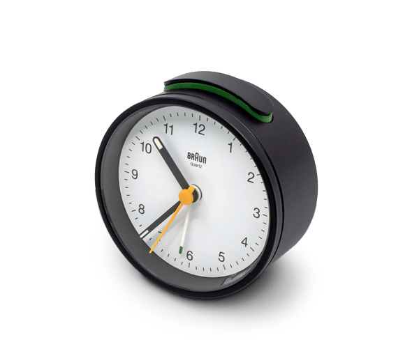Braun Classic Analogue Quiet Alarm Clock