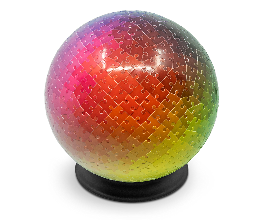 540 Colours 3D Sphere Puzzle by Clemens 