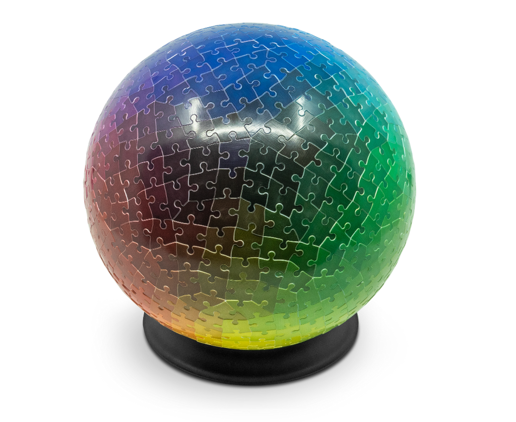 540 Colours 3D Sphere Puzzle by Clemens 