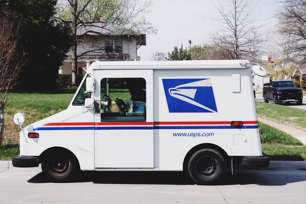 usps white box van