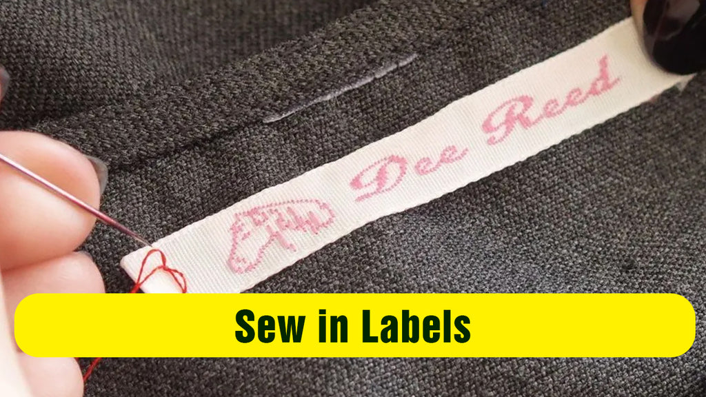 sew in labels