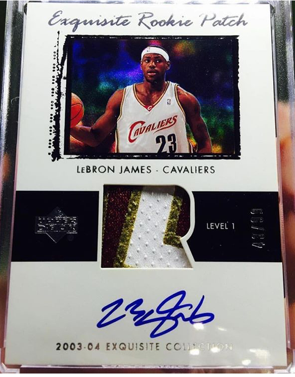 LeBron Exquisite Database | Buy Nice Cards