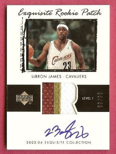 LeBron Exquisite Database | Buy Nice Cards