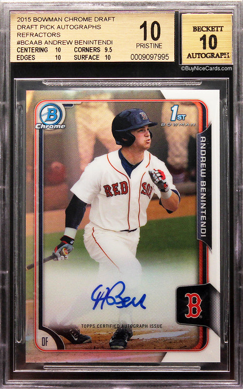 JJ Bleday 2023 Topps Chrome Rookie Autographs - Gold Refractor #RA