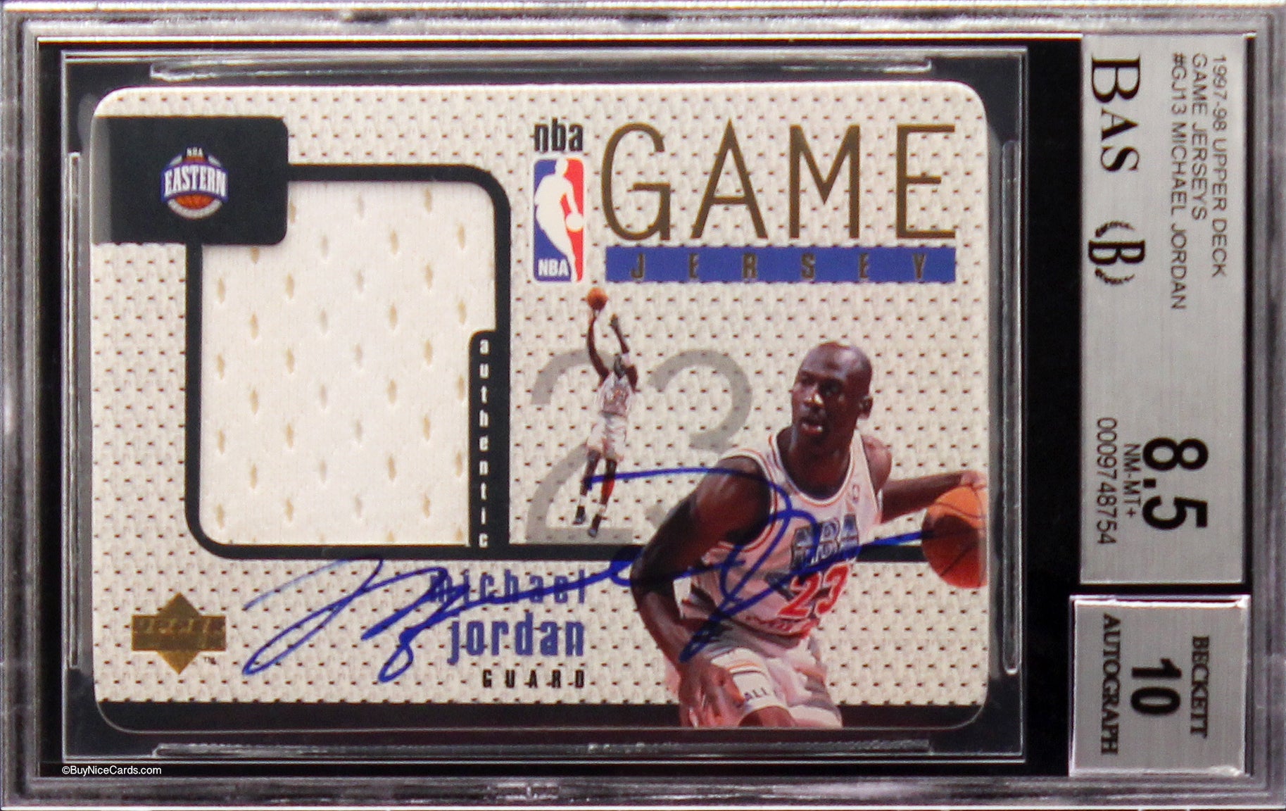 michael jordan jersey card