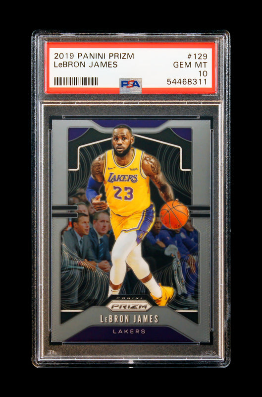 2019 LeBron James Panini Prizm Base #129 PSA 10 Gem Mint | Buy