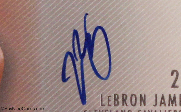 2003-04 Lebron James UD SP Authentic Signatures RC Rookie SP Auto