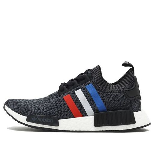 Adidas R1 Tri Stripes Black with Red White Blue Stripe Used but Mint with Box Size 11 | Buy Nice Cards