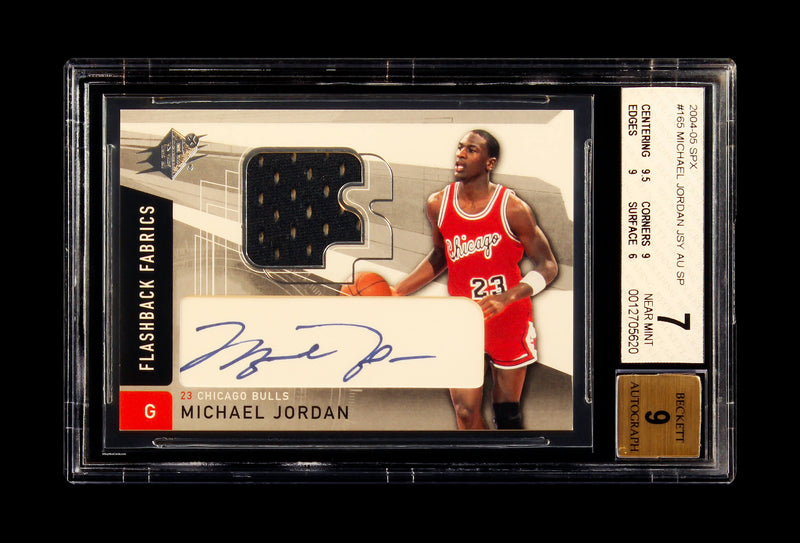 2004-05 SP Game Used Authentic Fabrics Dual /100 Michael Jordan