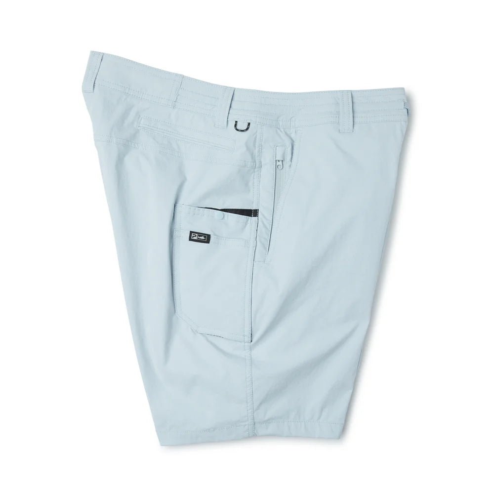 PELAGIC GEAR MENS Pelagic "Flyline" Men's Boardshorts 19"   Blue Fog