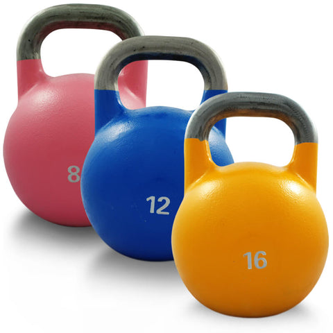 steel competition kettlebells