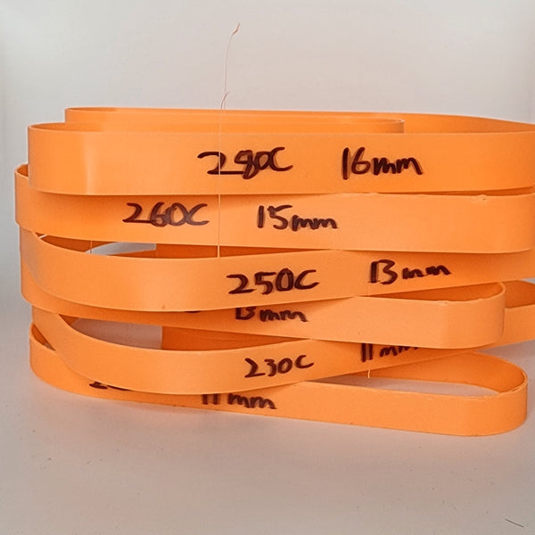 temperature band speed test print - pro pla+