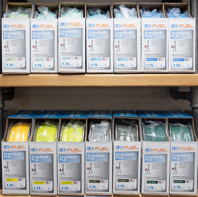 3D-Fuel Filament on a retail shelf