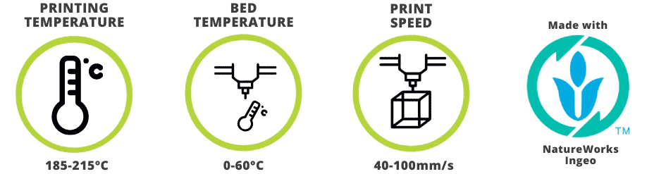 PLA+ blanc 4043D 3D filament Arianeplast fabriqué en France 1kg PLA