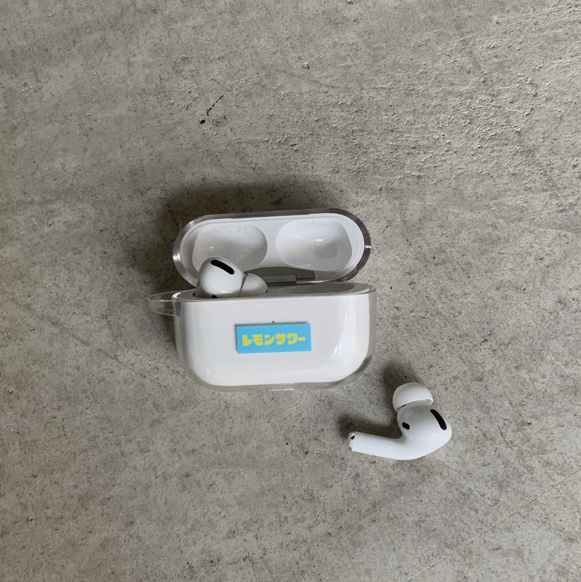 ふくだ レモンサワーairpods Proケース One Drop ワンドロップ