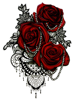 Sélection De Tattoos éphémères De Roses Tatouage Roses