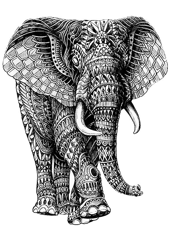 African Mandala Elephant