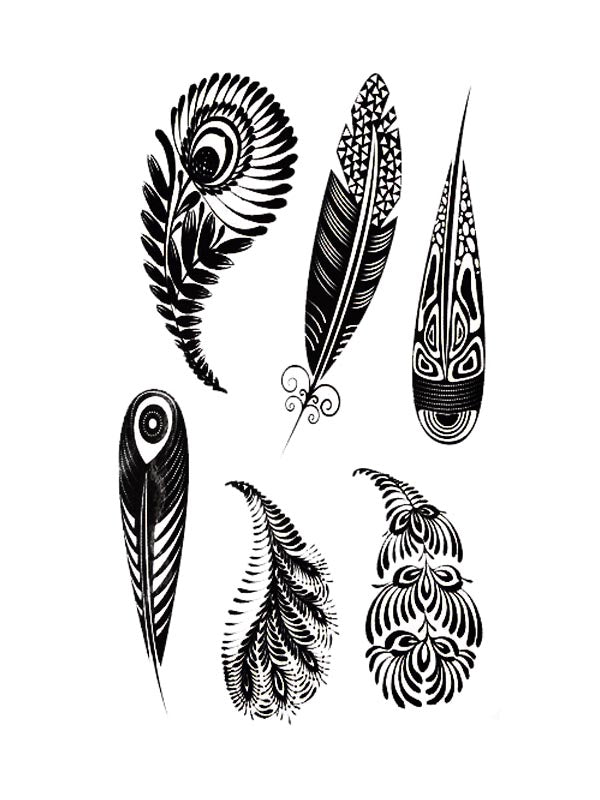 Maori Feathers