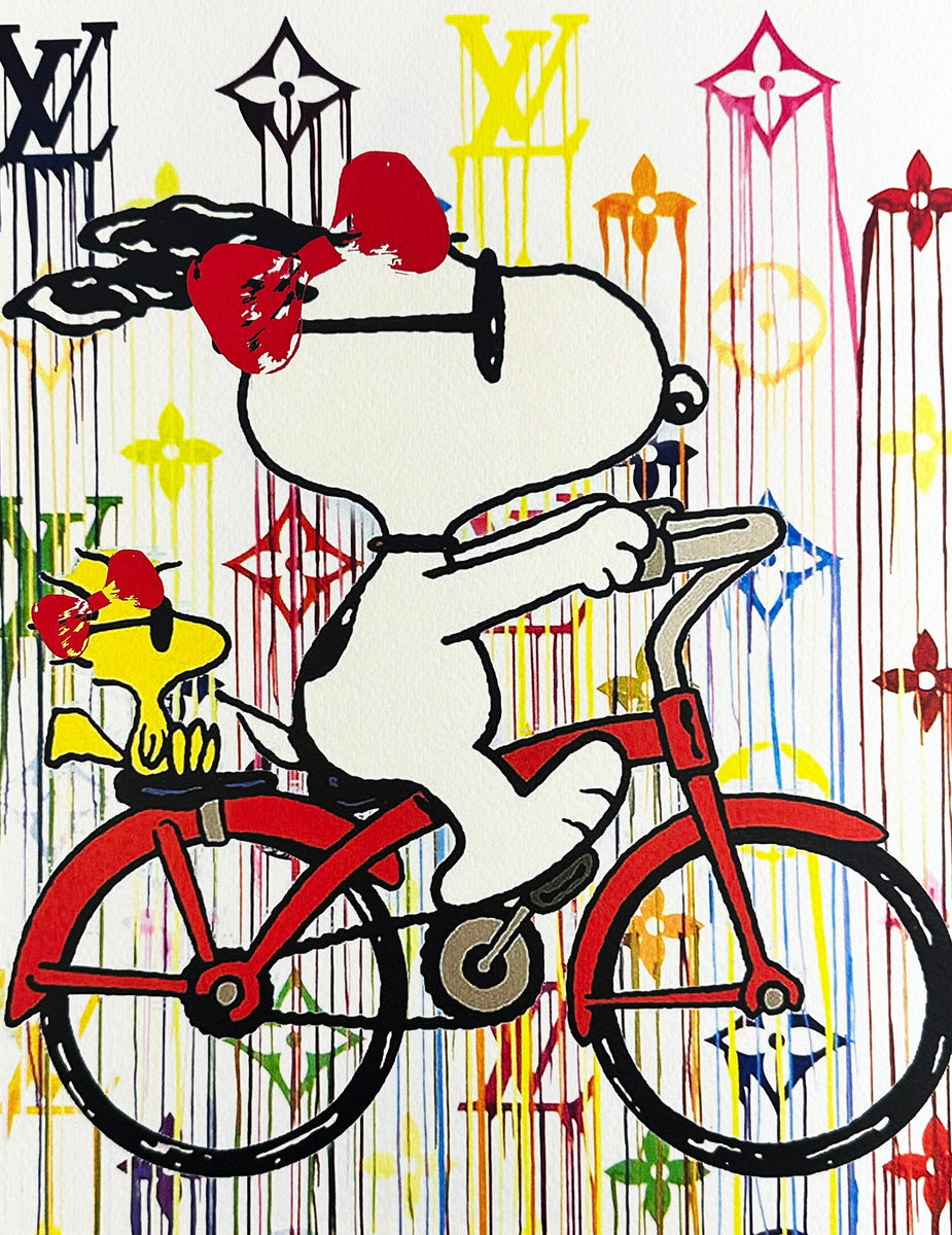 DEATH NYC 'Snoopy x Louis Vuitton' Lithograph Print | Signari Gallery