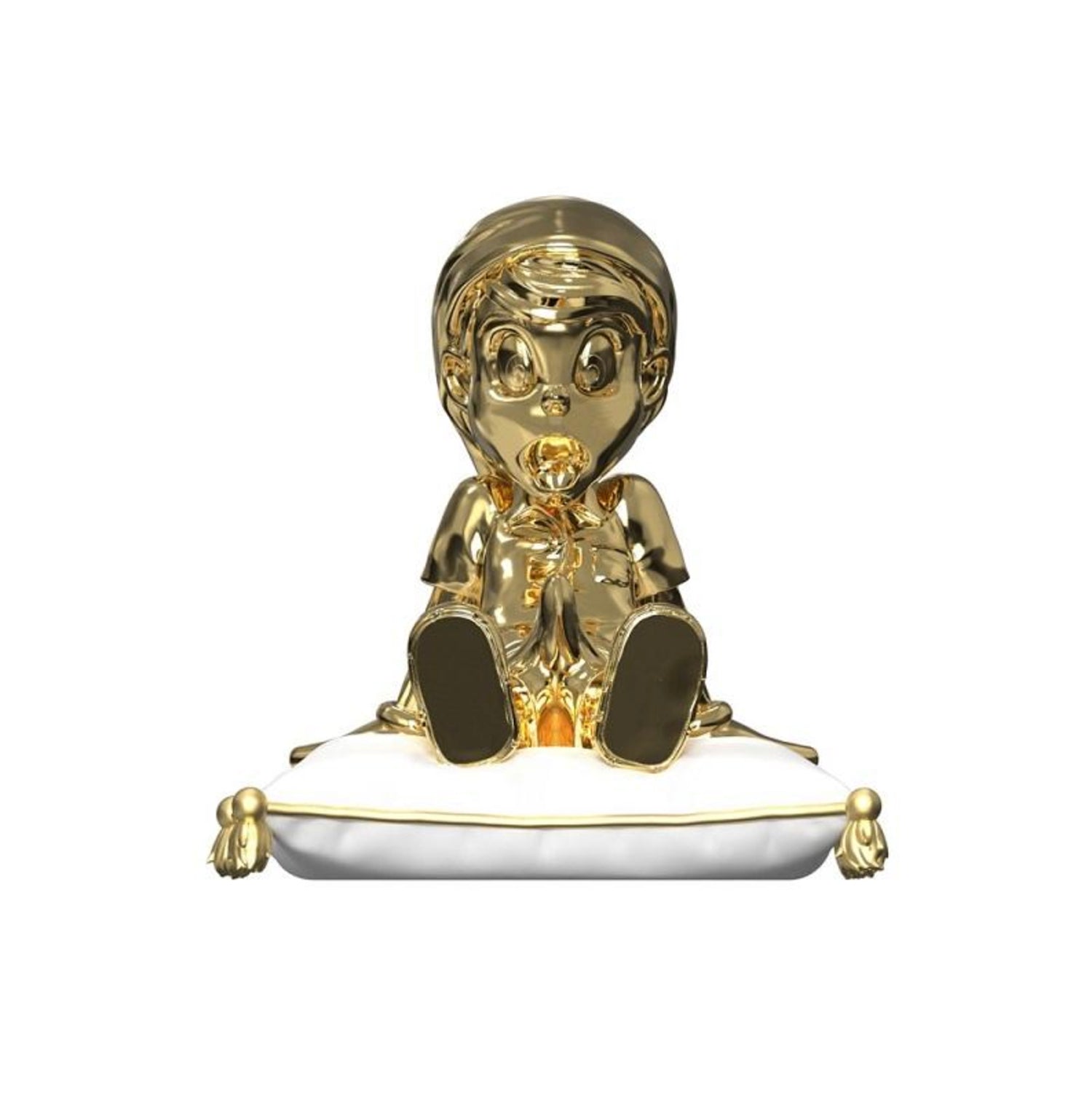 JUCE GACE 'A Wood Awakening: Chill-Out' (gold chrome) Porcelain