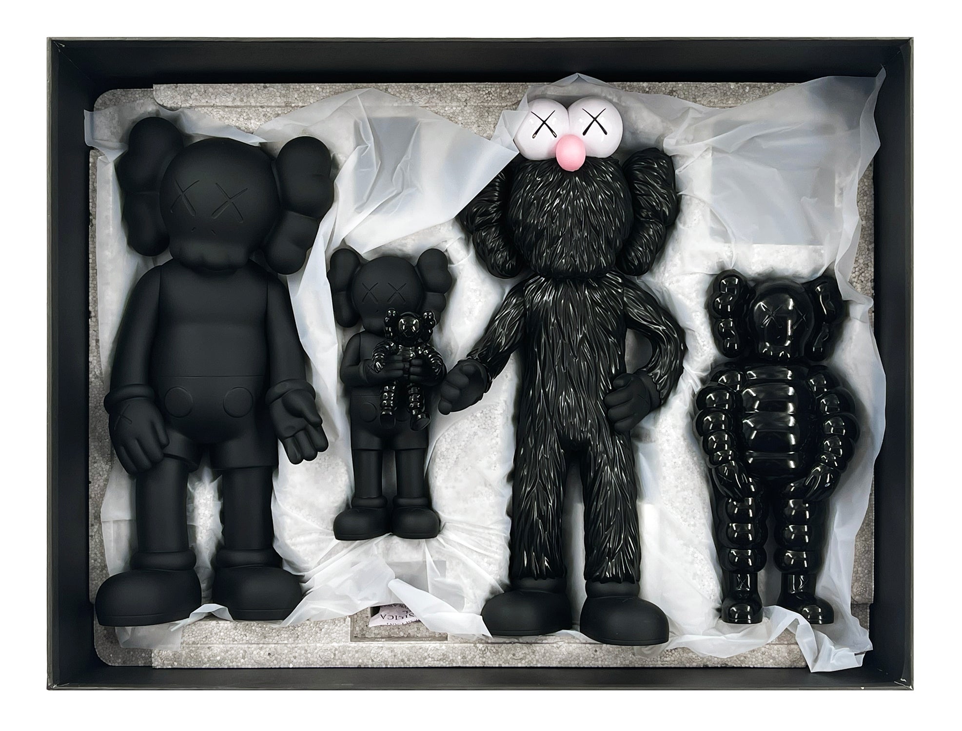 KAWS TOKYO FIRST #2 KAWS FAMILY BLACK カウズ ファミリー ブラック ...