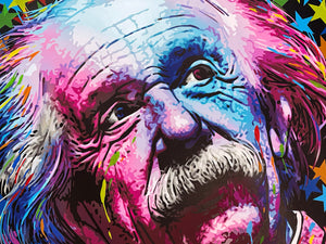 ROAMCOUCH 'Einstein' 16-Color Giclée Print (#89)