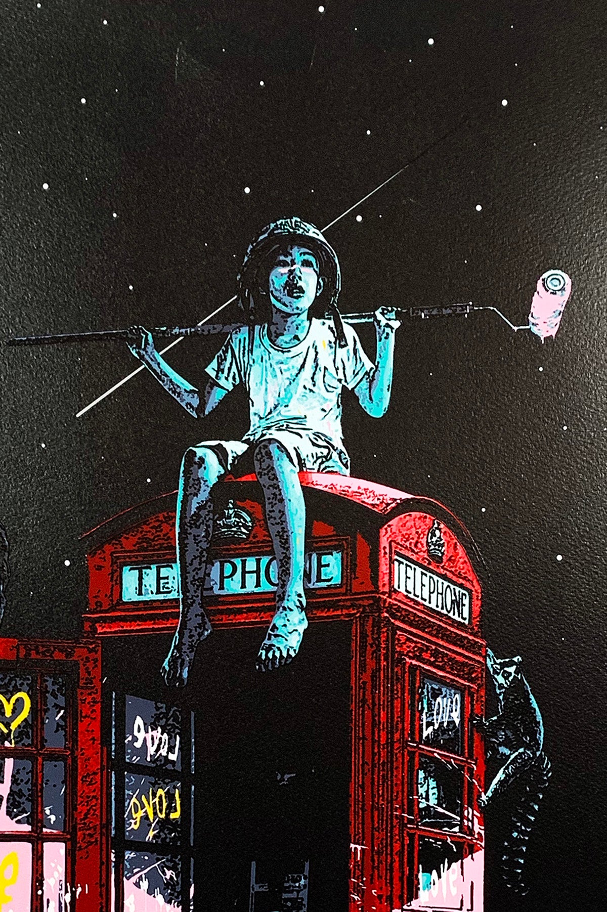 ROAMCOUCH 'London Calling' Screen Print – Signari Gallery