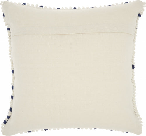 Alex 510914 Convoluted Donut Cushion Navy - 14 in.