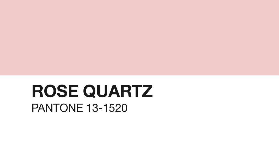 Trendfarbe 2016 Rose Quartz von Pantone online bestellen.