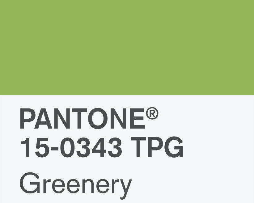 Pantone Greenery als Wandfarbe und Lack online bestellen.