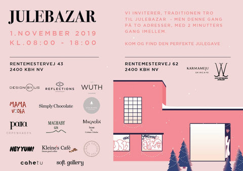 What's On In Copenhagen: November 2019, image of Annual Bazar @ Karmameju Skincare.