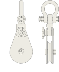 Snatch Block with Shackle - All Lifting