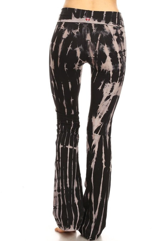 tie dye yoga leggings