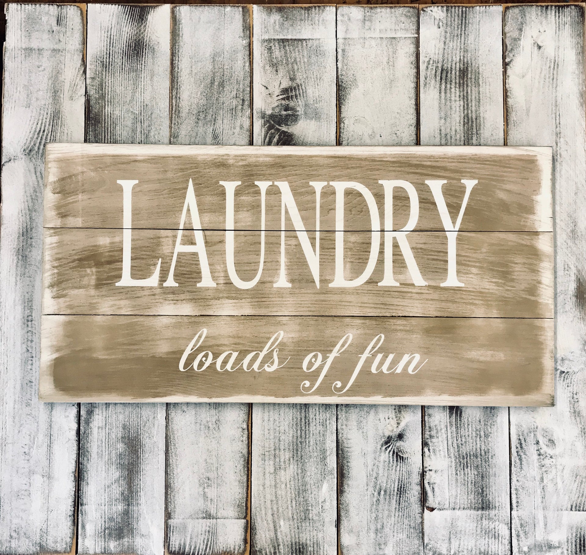 decorative laundry signs