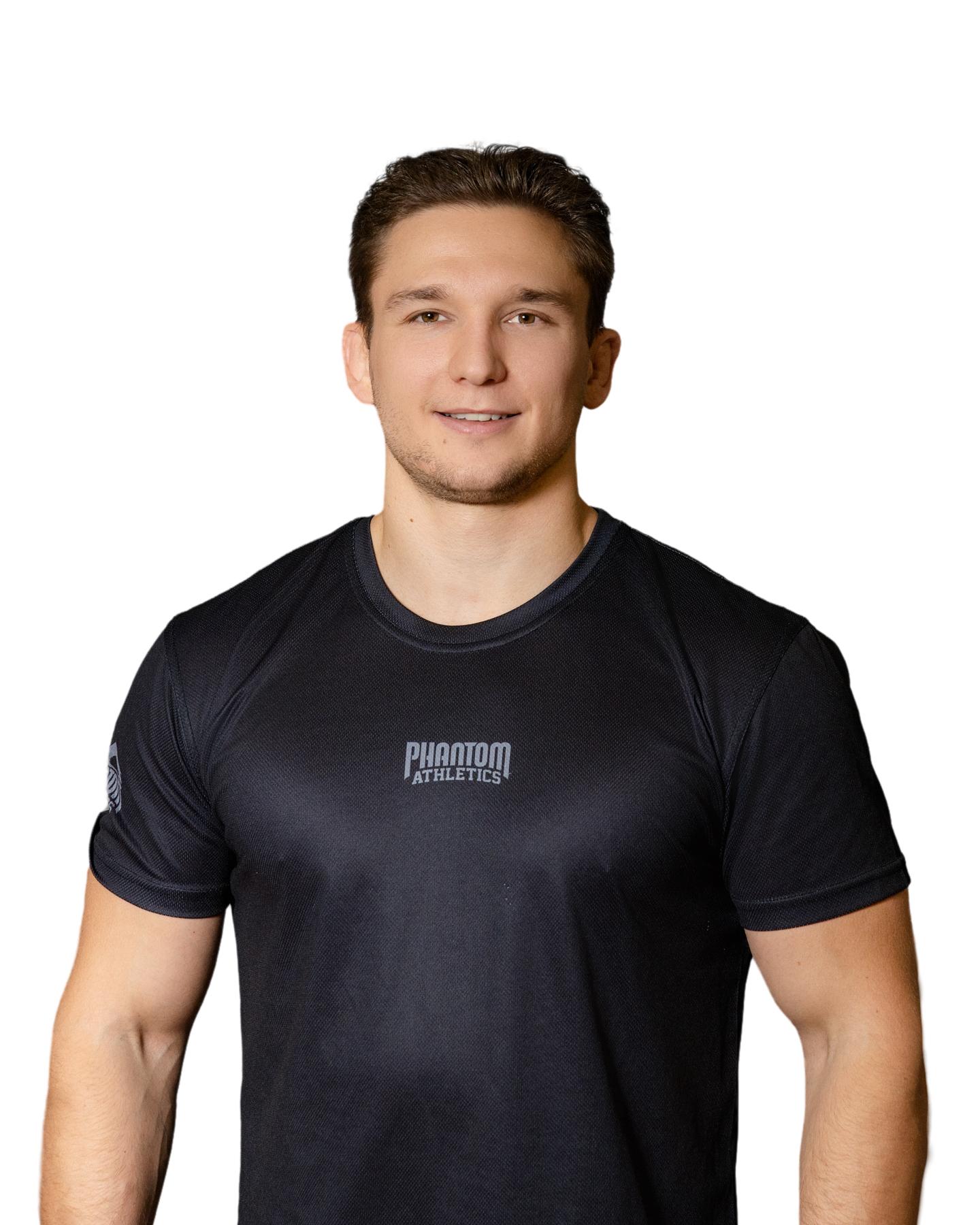 Ringer Chris Kraemer mit Phantom Athletics Rashguard