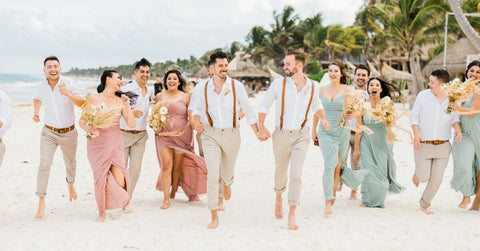 cocktail beach wedding dresses