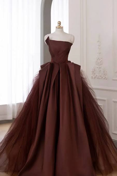 Brown Wedding Guest Dress