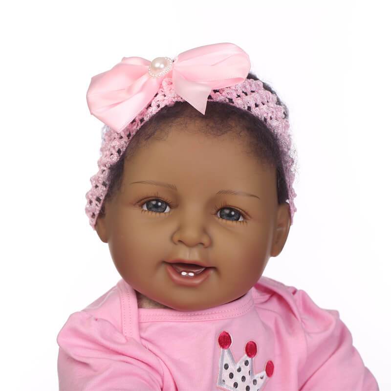 smiling reborn doll