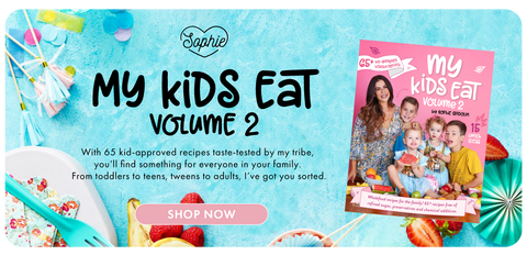 My Kids Eat Volume 2 Recipe Book Sophie Guidolin