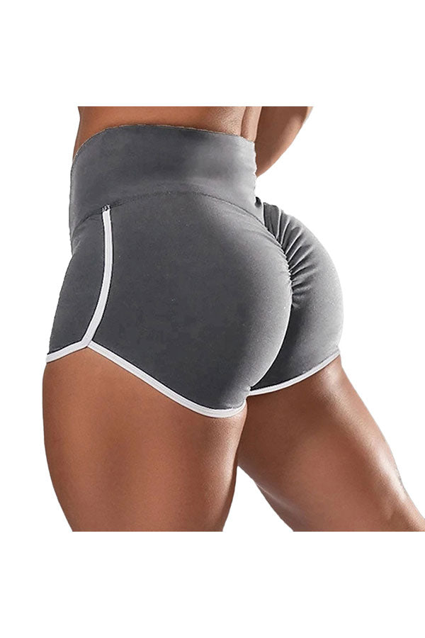Womens Sports Booty Shorts Sexy High Waisted Yoga Shorts Clorys
