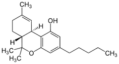 Chemical formula THC