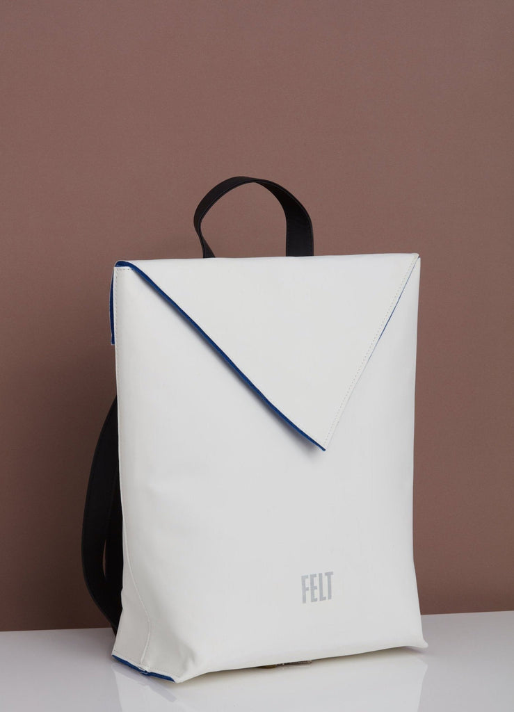 Maya Light Silver Backpack Felt