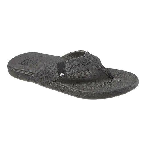 REEF Men's Cushion Phantom Leather Flip Flop Sandal Black/Brown -  RF0A3FEZBKB