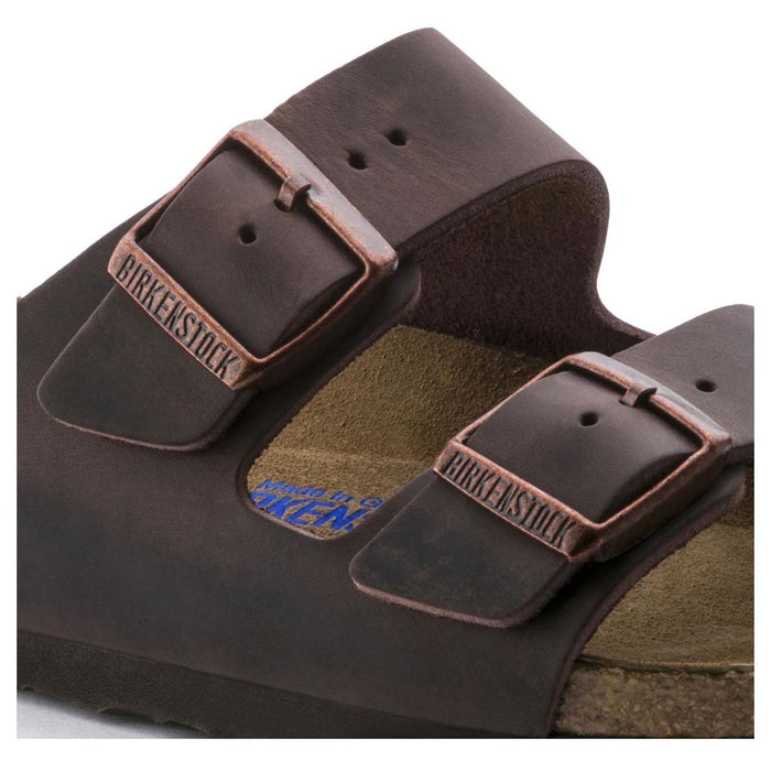 birkenstock arizona habana soft footbed