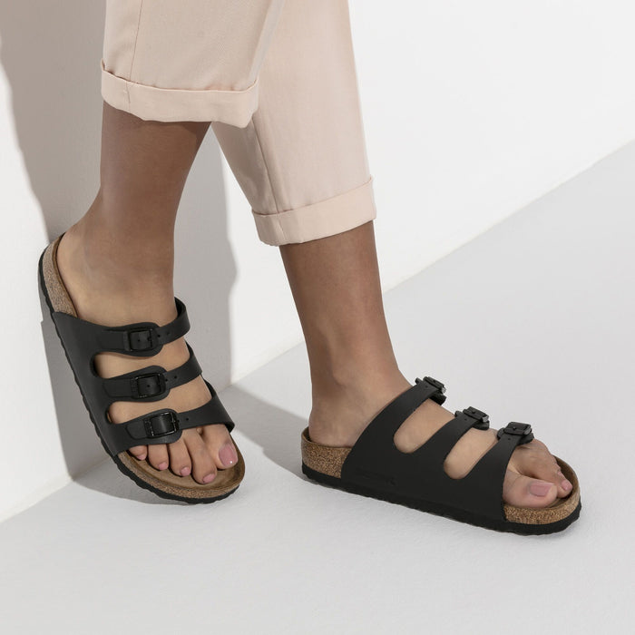 birkenstock florida soft footbed black