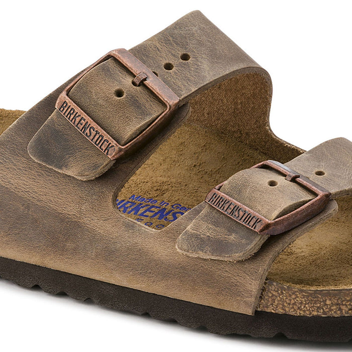 birkenstock arizona soft footbed nubuck leather