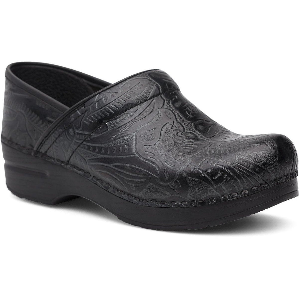 Dansko Professional Wide Black Tooled 